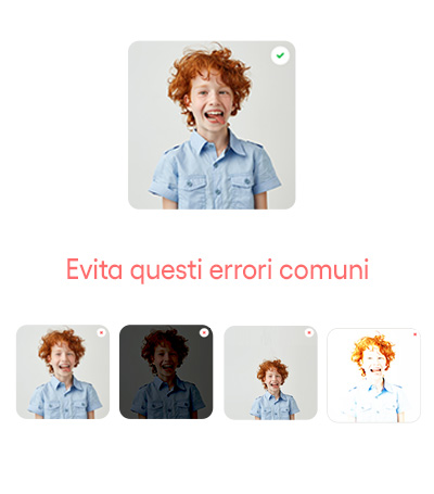 Per un risultato chiaro e nitido