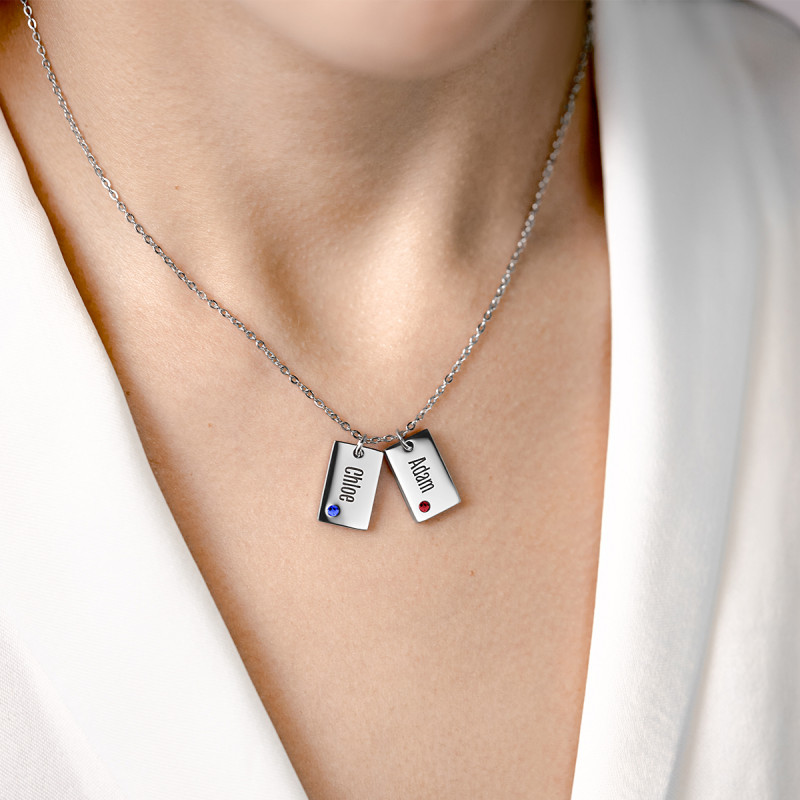 copy of Personalised Name Necklace with Crystals copy of Personalised Name Necklace with Crystals
