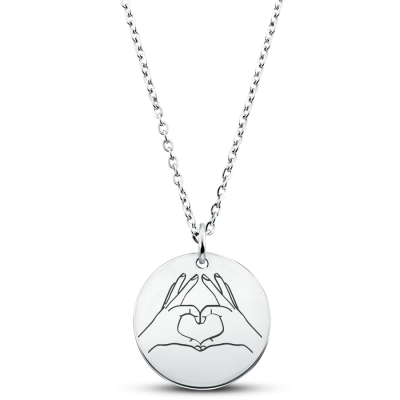 Personalised Illustration Necklace