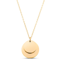 Personalised Double Circles Necklace