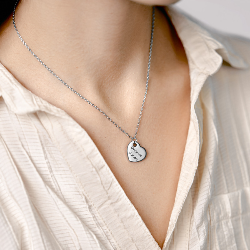 Personalised Meaningful Thought Necklace Personalised Meaningful Thought Necklace