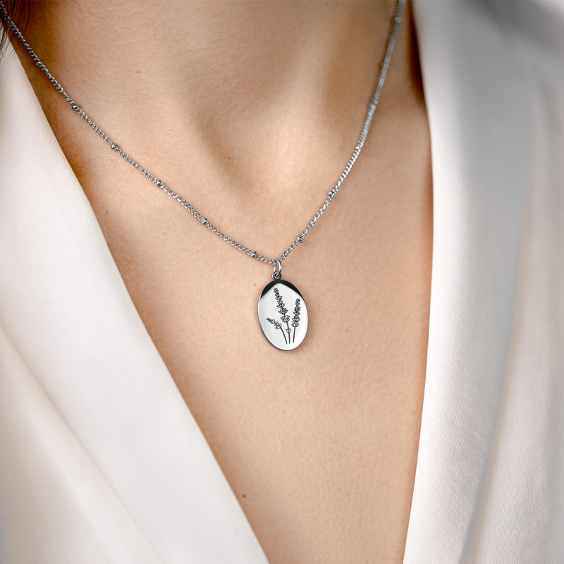 Personalised Floral Necklace Personalised Floral Necklace