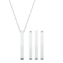 Personalised 4-Side Necklace