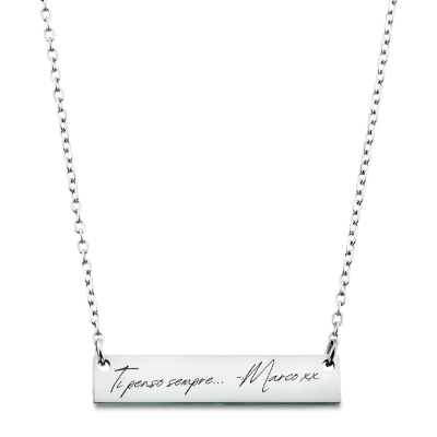 Personalised Handwriting Necklace